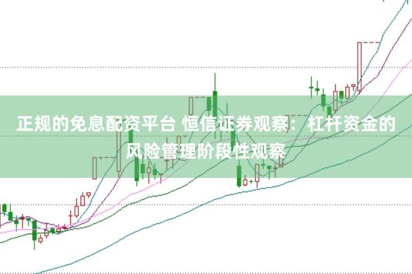 正规的免息配资平台 恒信证券观察：杠杆资金的风险管理阶段性观察
